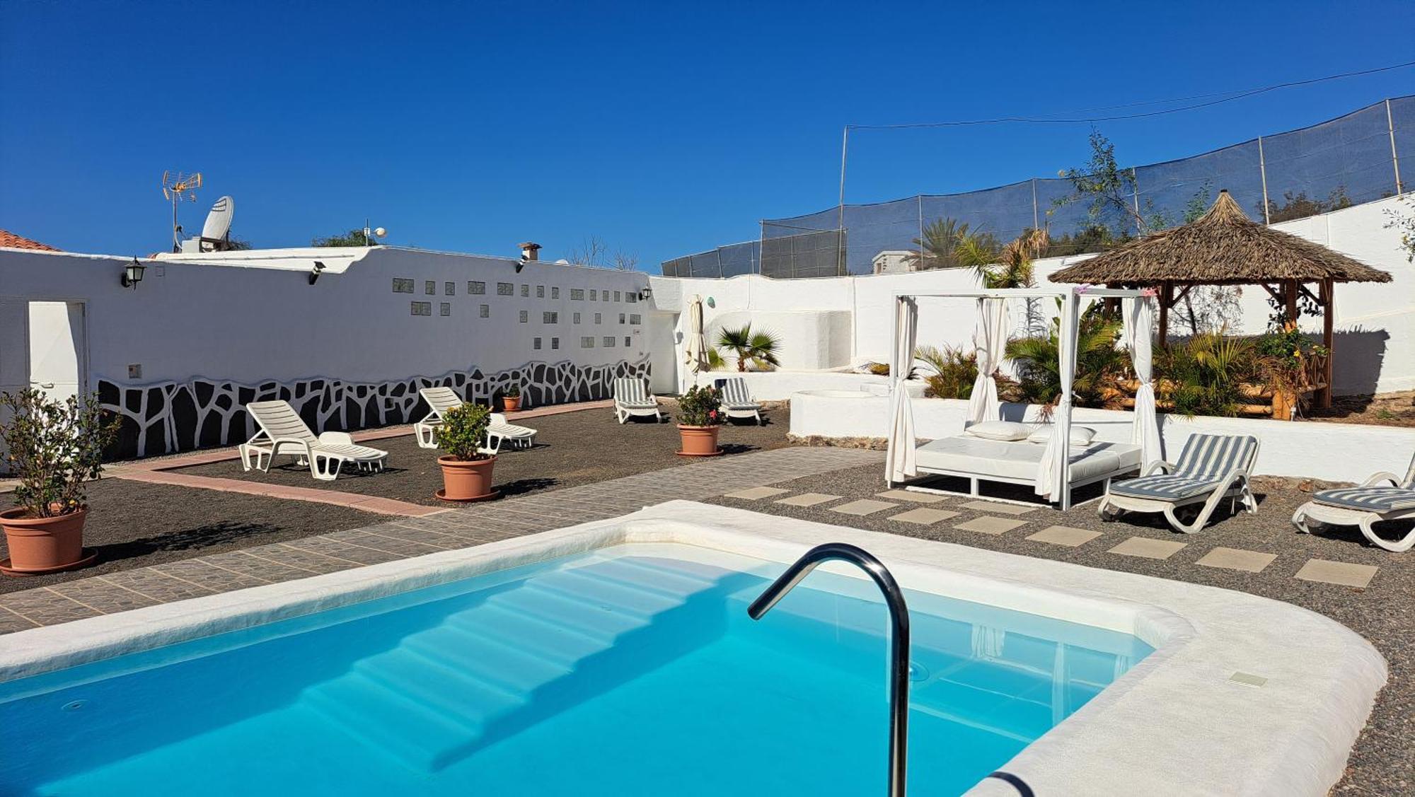 Beautiful 1-Bedroom House 'Oficina' Finca Vistamar Salobre  Exteriér fotografie