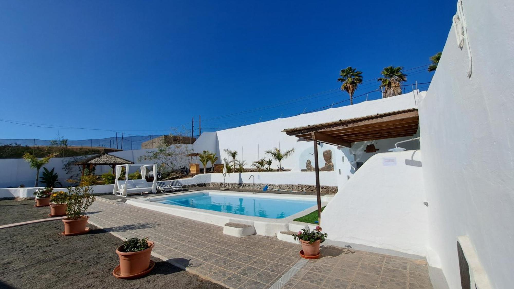 Beautiful 1-Bedroom House 'Oficina' Finca Vistamar Salobre  Exteriér fotografie